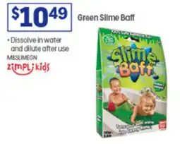 Officeworks Green Slime Baff offer