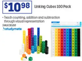 Officeworks Linking Cubes offer