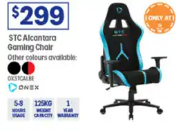 Officeworks STC Alcantara Gaming Chair offer