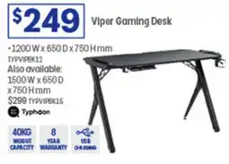 Officeworks Viper Gaming Desk offer