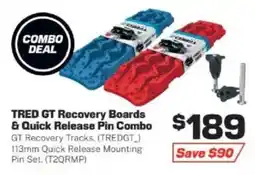 Repco TRED GT Recovery Boards & Quick Release Pin Combo offer