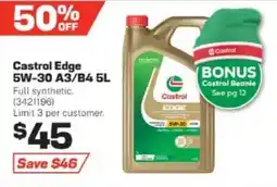 Repco Castrol Edge offer