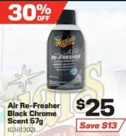 Repco Air Re-Fresher Black Chrome Scent offer