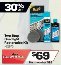 Repco Two Step Headlight Restoration Kit offer