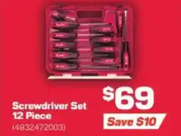 Repco Screwdriver Set 12 Piece offer