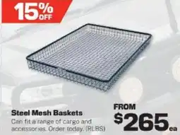 Repco Steel Mesh Baskets offer