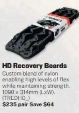 Repco HD Recovery Boards offer