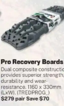 Repco Pro Recovery Boards offer