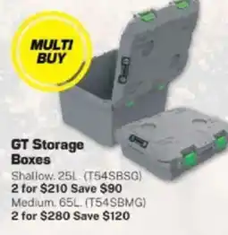 Repco GT Storage Boxes offer