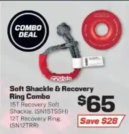 Repco Soft Shackle & Recovery Ring Combo offer