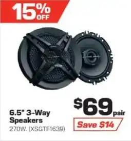 Repco 6.5' 3-Way Speakers offer