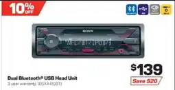 Repco Dual Bluetooth® USB Head Unit offer