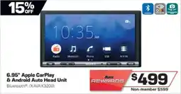 Repco 6.95" Apple CarPlay & Android Auto Head Unit Bluetooth offer