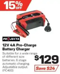 Repco 12V 4A Pro-Charge Battery Charger offer