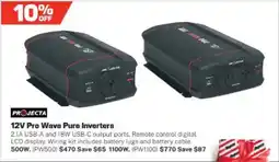 Repco 12V Pro Wave Pure Inverters offer