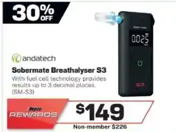 Repco Sobermate Breathalyser S3 offer