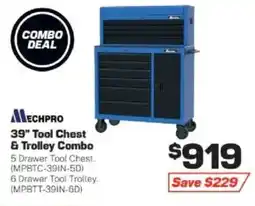 Repco 39" Tool Chest & Trolley Combo offer