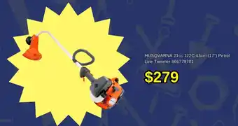 Total Tools HUSQVARNA 21cc 122C 43cm offer