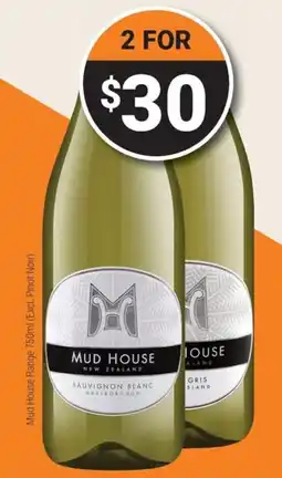 Super Cellars Mud House Range offer