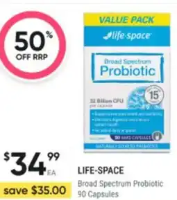Healthy Life Life-space broad spectrum probiotic offer