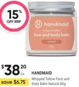 Healthy Life Handmaid face and body balm offer