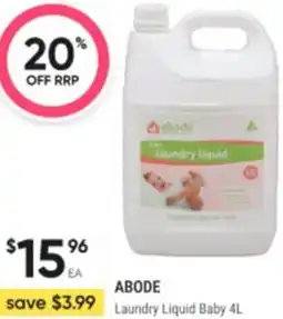 Healthy Life Abode laundry liquid baby offer