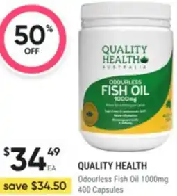Healthy Life Quality health Odourless Fish Oil offer