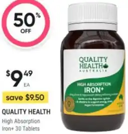 Healthy Life Quality health High Absorption Iron+ offer