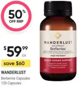 Healthy Life Wanderlust Berberine Capsules offer