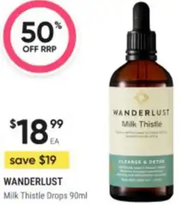 Healthy Life Wanderlust Milk Thistle Drops offer