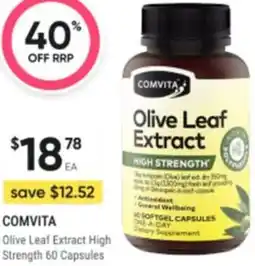 Healthy Life Comvita Olive Leaf Extract High Strength offer