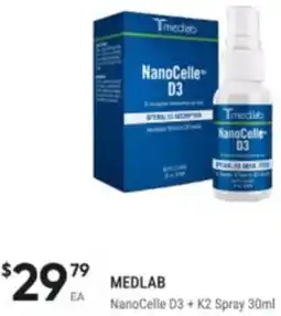 Healthy Life MEDLAB NanoCelle D3 + K2 Spray offer