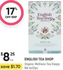 Healthy Life English Tea Shop Organic Wellness Tea Sleepy Me offer