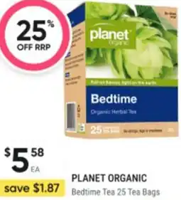 Healthy Life Planet organic Bedtime Tea offer