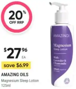 Healthy Life Amazing Magnesium Sleep Lotion offer