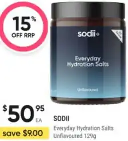 Healthy Life Sodii Everyday Hydration Salts Unflavoured offer