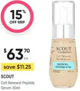 Healthy Life Scout Cell Renewal Peptide Serum offer