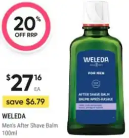 Healthy Life Weleda Men's After Shave Balm offer