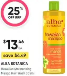 Healthy Life Alba botanica Hawaiian Moisturising Mango Hair Wash offer