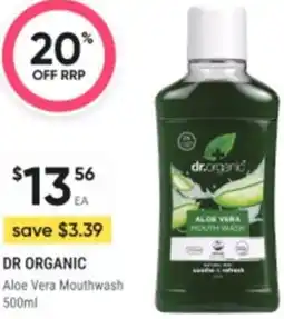 Healthy Life Dr organic Aloe Vera Mouthwash offer