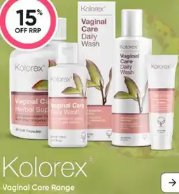 Healthy Life Kolorex Vaginal Care Range offer