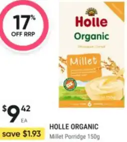 Healthy Life Holle organic Millet Porridge offer