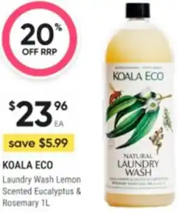Healthy Life Koala eco Laundry Wash Lemon Scented Eucalyptus & Rosemary offer