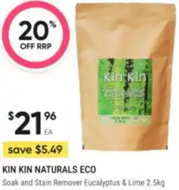 Healthy Life Kin kin naturals eco Soak and Stain Remover offer