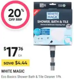 Healthy Life White magic Eco Basics Shower Bath & Tile Cleaner offer