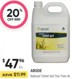 Healthy Life Abode Natural Toilet Gel Tea Tree offer