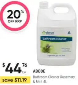 Healthy Life Abode Bathroom Cleaner Rosemary & Mint offer
