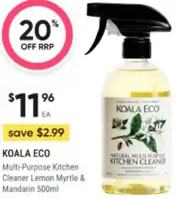 Healthy Life Koala eco Multi-Purpose Kitchen Cleaner Lemon Myrtle & Mandarin offer
