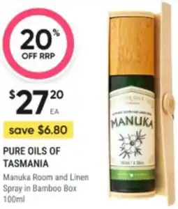 Healthy Life Pure oils of tasmania offer