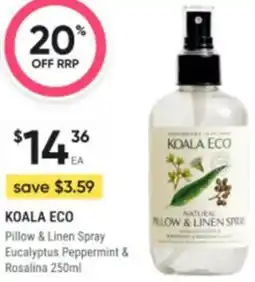 Healthy Life Koala eco Pillow & Linen Spray offer